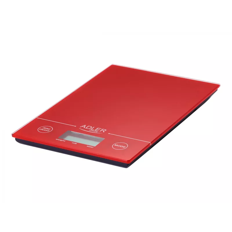 Elektronische Küchenwaage Adler AD 3138 Rot