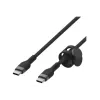 Belkin BOOSTCHARGE PRO Flex USB-Kabel 1 m USB 2.0 USB C Schwarz (CAB011BT1MBK)