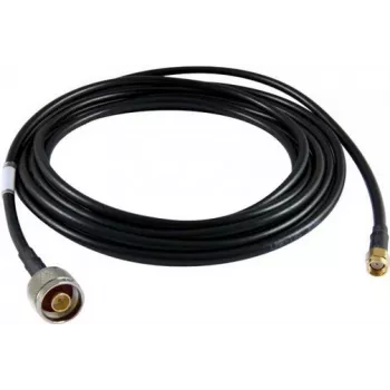 ALLNET ANT-CAB-LMR195-SMAM-NM-150 Koaxialkabel 1,5 m SMA N-Typ Schwarz (ANT-CAB-LMR195-SMAM-NM-150)