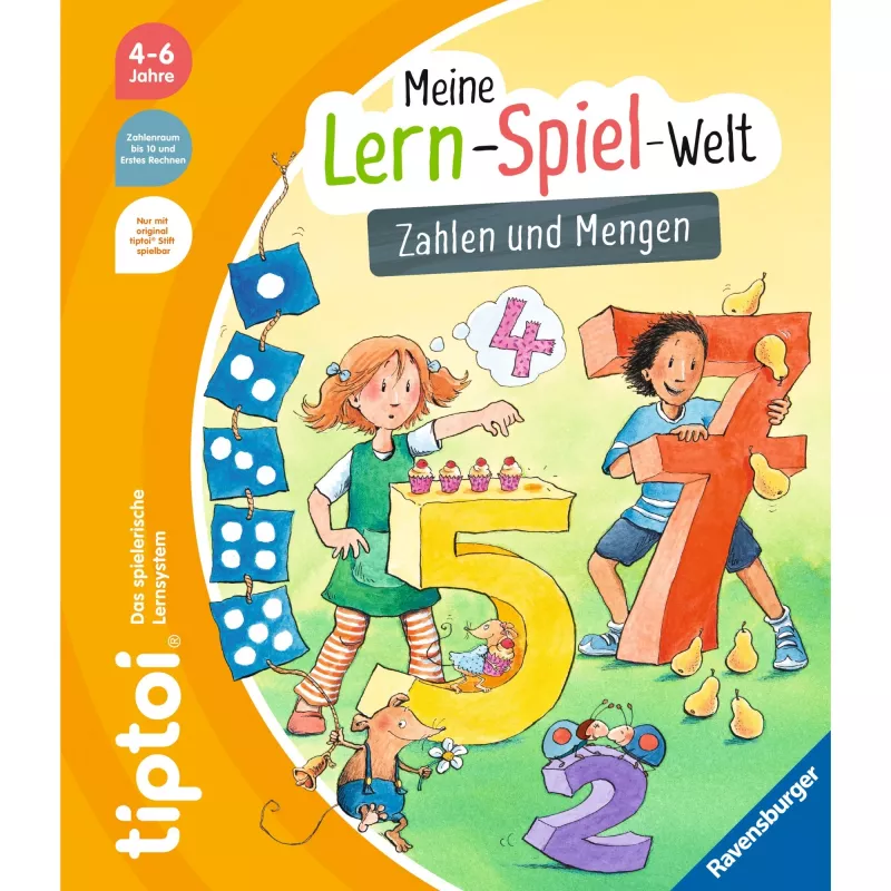 tiptoi Meine Lern-Spiel-Welt: Zahlen und Mengen, Lernbuch