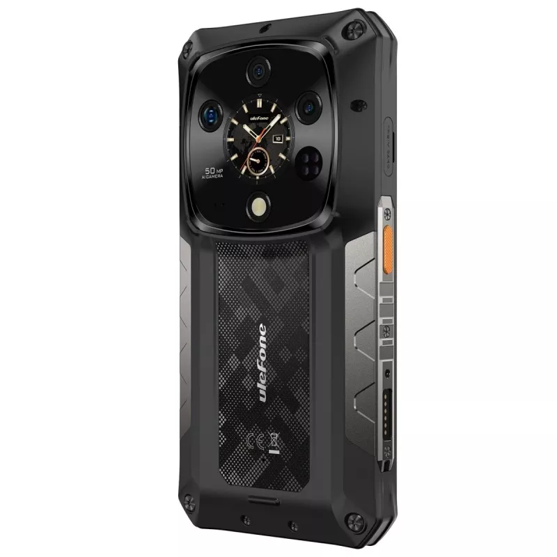 Robustes Smartphone UleFone Armor 28 Ultra 5G — 16 GB RAM, 1 TB Speicher, Schwarz