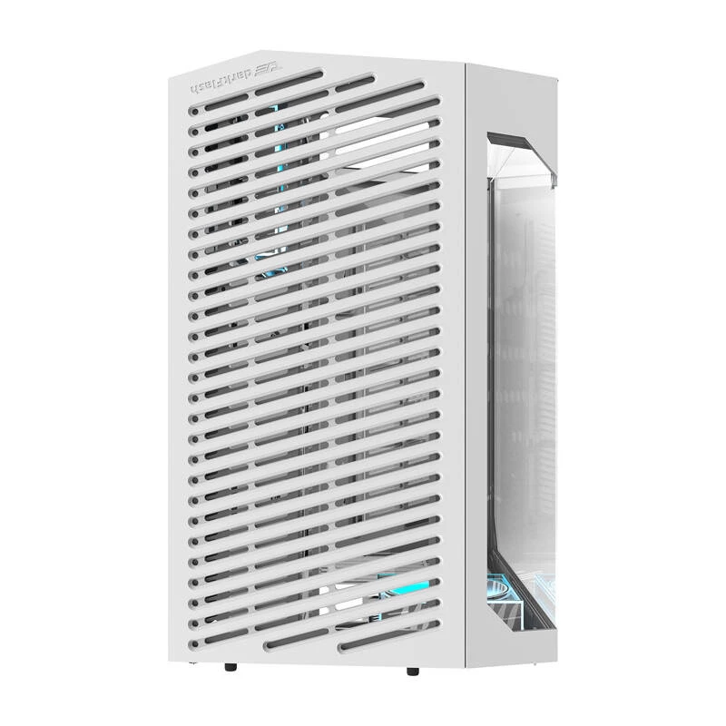 Darkflash DY470 PC-Gehäuse (weiß) + 4 Lüfter