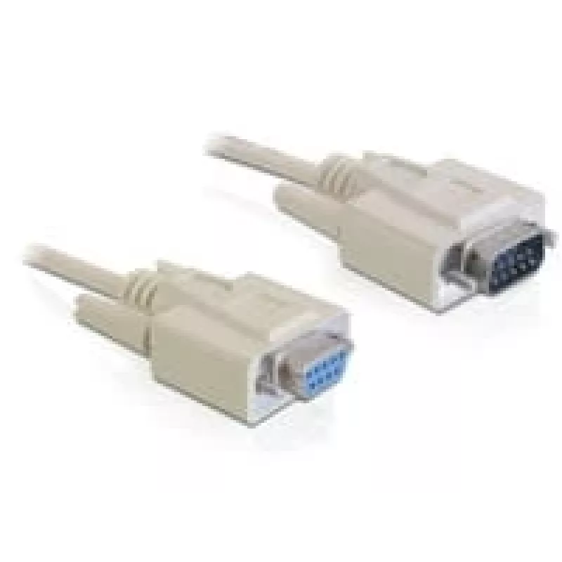 Serielles Kabel DeLOCK RS-232 1m Beige DB-9 82984