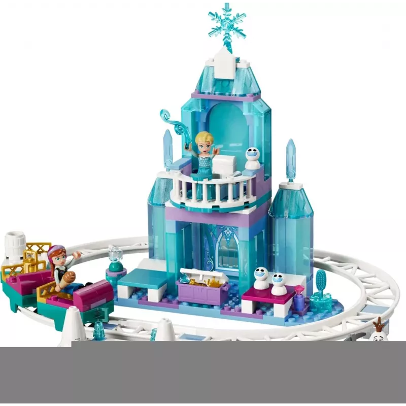 LEGO DISNEY 43281 Elsas Eisschloss und Schneefahrt-Abenteuer