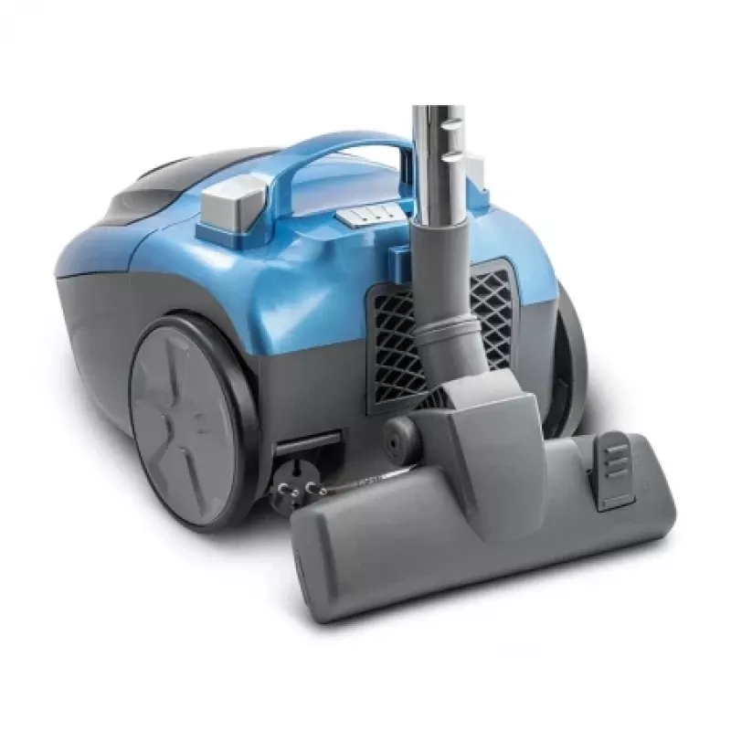 Beutelloser Staubsauger ZELMER ZVC032P Blau 1200 W, kompaktes Kanisterdesign
