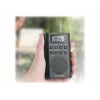 Tragbares Radio Muse M-03 R mit FM-PLL-Abstimmung, LCD-Anzeige, externer Antenne, schwarz