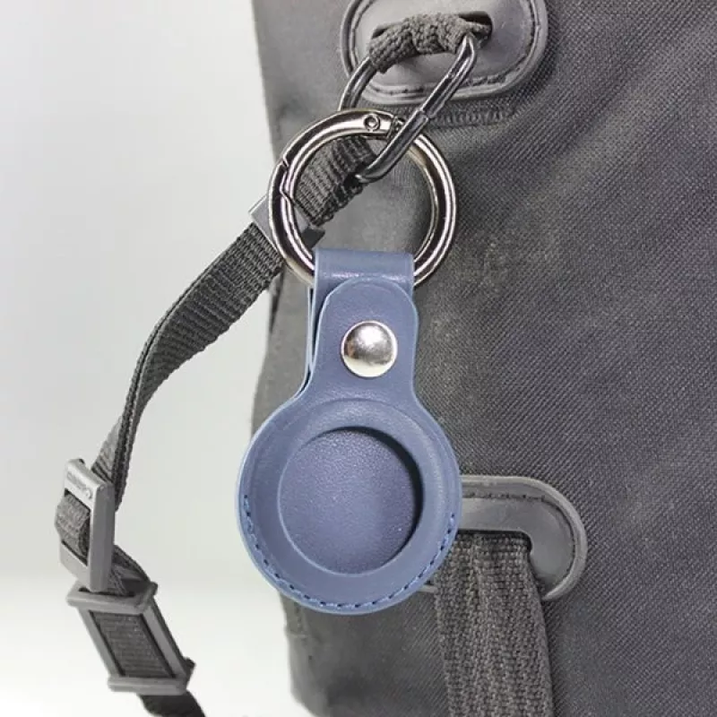 4smarts Set - Hülle für AirTag - Metall, Polyurethan-Kunstleder