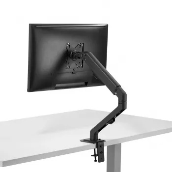 Monitorhalterung MACLEAN MC-906 für 17 Zoll–27 Zoll Displays, VESA 75x75–100x100, höhenverstellbar, neigbar und drehbar, unterstützt bis zu 7 kg