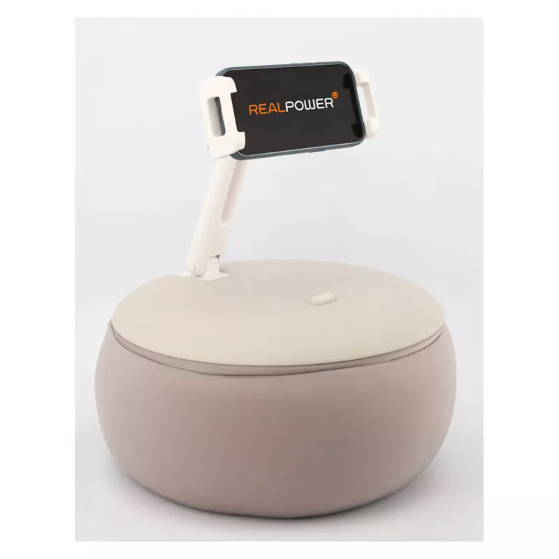 RealPower PillowStand-1 Passiver Halter Mobiltelefon/Smartphone, Tablet/UMPC Beige