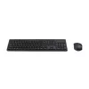Rapoo 8110M kabelloses Multi-Mode Tastatur-Maus-Set, Schwarz