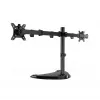 Gembird MS-D2ST-02 Monitor-Tischständer (drehen, neigen, schwenken), 13”-32”, schwarz