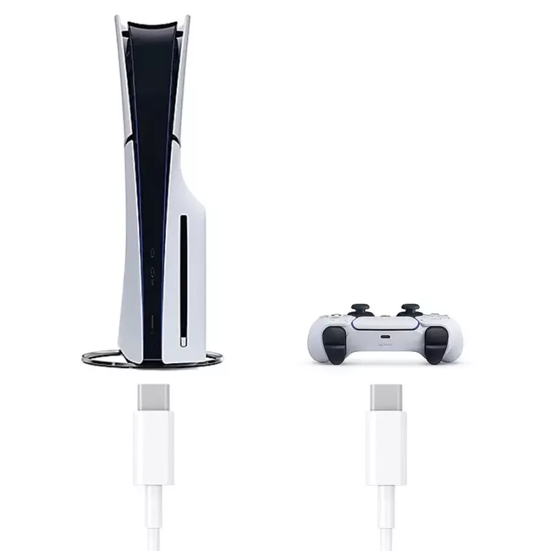 USB-C Charge- und Play-Kabel SUBSONIC SA5634 für PS5 – kabelgebundene Aufladung und Datenverbindung