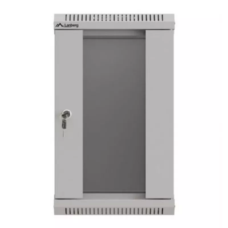 Lanberg WF11-3309-10S Rackschrank 9U Wandmontage-Rack Grau