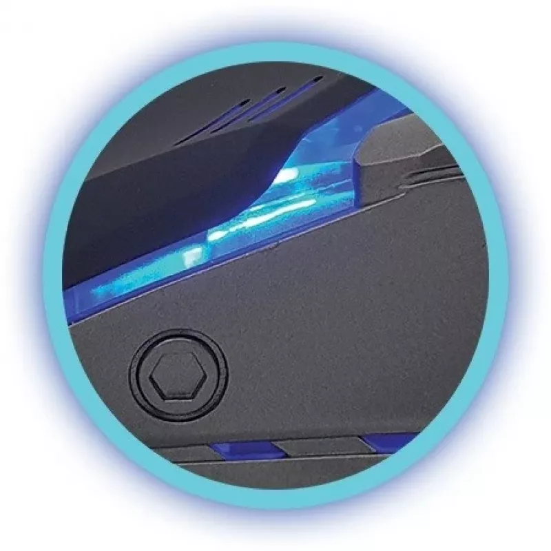 Tastatur Maus inklusive Rebeltec SHERMAN Gaming USB QZERTY Englisch Schwarz