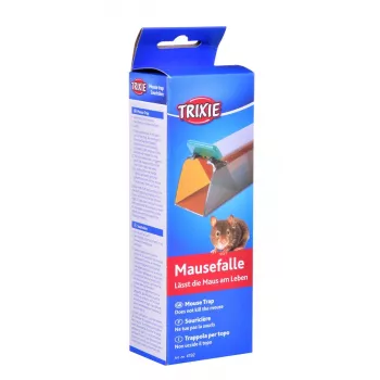 Humane Lebendfalle für Mäuse Trixie TX-4192, Technopolymer-Gehäuse, 60 × 45 × 170 mm, wiederverwendbar