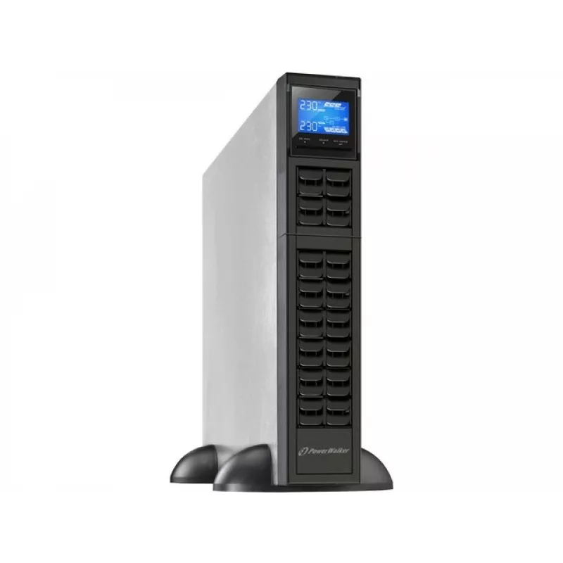 PowerWalker VFI 1000CRM LCD USV unterbrechungsfreie Stromversorgung (USV) Doppelwandlung (Online) 1 kVA 800 W 3 AC-Ausgänge