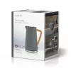 Elektrischer Wasserkocher Nedis KAWK510EGY 1,7 l 2200 W Grau