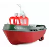 Funkgesteuertes Boot Amewi Fairplay I 1:72 RTR, grün, 2,4 GHz