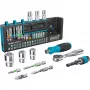 Hazet Bit Set 2300SH-1 — 39-teiliges Set mit Schlitz-, Phillips-, Pozidriv-, Innen- und Torx-Bits