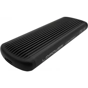 LC Power LC-M2-C-NVME-2 - Speichergehäuse - M.2 - M.2 NVMe-Karte - USB 3.2 (Gen 2x1) - Schwarz (LC-M2-C-NVME-2)