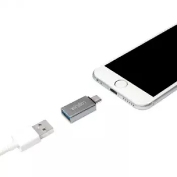LogiLink AU0042 Adapter USB-C auf USB 3.2 Gen 1 A-Stecker kompaktes Design