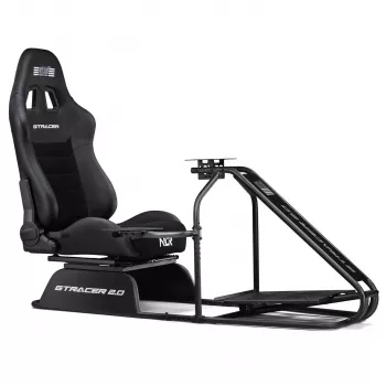 Racing-Simulator-Cockpit Next Level Racing GTRacer 2.0 Schwarz verstellbarer Sitzrahmen