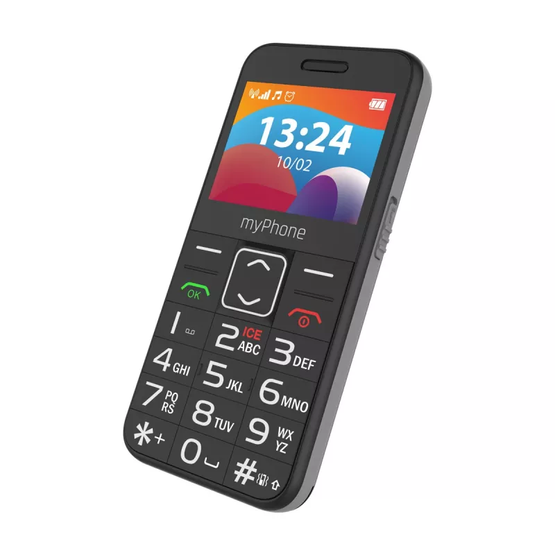 myPhone HALO | 3 LTE | Schwarz | 2,4 Zoll | IPS | 48 MB | 128 MB | Dual SIM | Nano SIM | 3G | Bluetooth | 2.1 | USB Version Typ-C | Eingebaute Kamera | Hauptkameraauflösung 0,3 MP