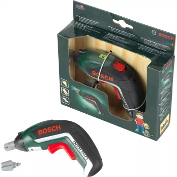 Theo Klein 8300 Bosch Ixolino Akkuschrauber I mit Licht und Sound I Wechselaufsätze I Spielzeug für Kinder ab 3 Jahren Batterie