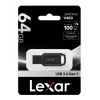 Lexar JumpDrive LJDV400064G-BNBNG USB-Stick 64 GB USB Typ-A 3.2 Gen 1 (3.1 Gen 1) Schwarz