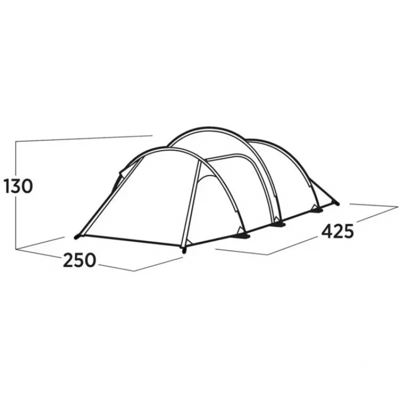 Easy Camp Hemsedal 4 Green Tunnelzelt
