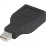 DisplayPort-Adapter Renkforce 1391524 — 1x Mini-DisplayPort-Stecker auf 1x DisplayPort-Buchse, schwarz