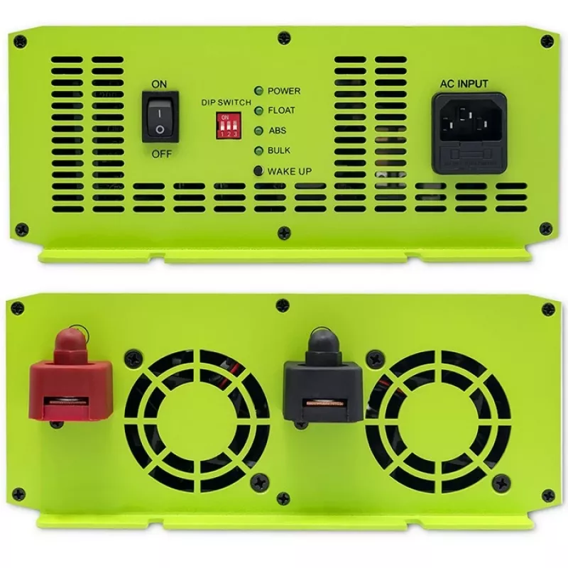 Batterieladegerät QOLTEC 51918 80A 12V – Ladegerät für LiFePO4, AGM, GEL, SLA Batterien