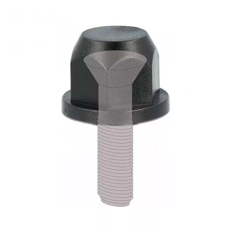 Schutzkappe Sechskant mit Innengewinde für Schraube M12 DeLOCK 60248