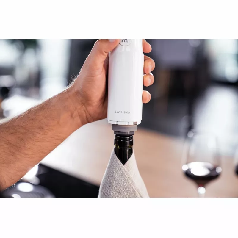 Vakuumiergerät ZWILLING FRESH & SAVE Weiß Pumpe, Akku 3,7 V, Micro-USB-Ladeanschluss, 190×50×50 mm, 330 g