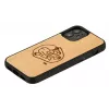 Schutzhülle Man and Wood für iPhone 12 mini — kindgerechtes Fischdesign