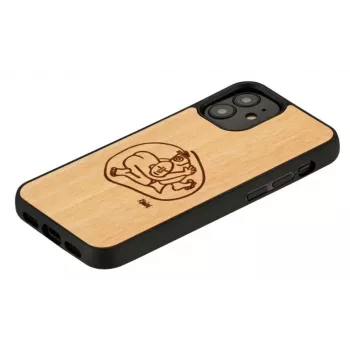 Schutzhülle Man and Wood für iPhone 12 mini — kindgerechtes Fischdesign