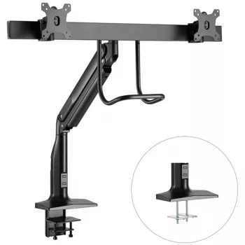 Monitorhalterung Hagor 8703 32 Zoll Schreibtisch Schwarz
