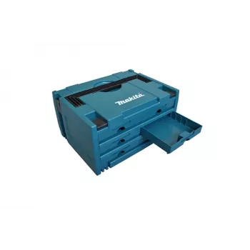 Makita MAKSTOR 3.6 Kleinteilebox Schwarz, Blau