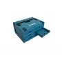Makita MAKSTOR 3.6 Kleinteilebox Schwarz, Blau