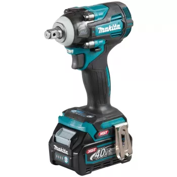 Akku-Schlagschrauber TW004GD201 XGT, 1/2 Zoll, 40 Volt (Blau/Schwarz, 2x Li-Ion-Akku 2,5 Ah, im MAKPAC Größe 2)