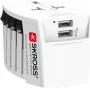 SKROSS MUV USB Weltadapter Netzteil 2x USB