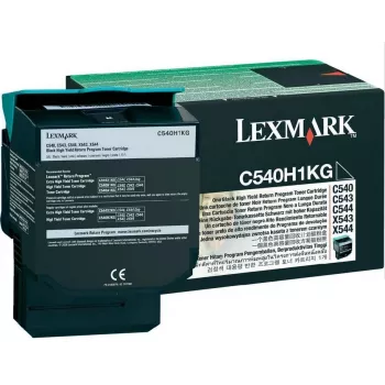 Toner Lexmark HY schwarz LCCP C540 2500 Seiten