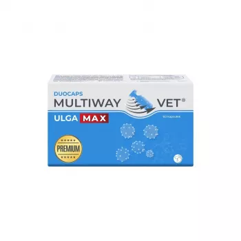 Twist-off-Kapseln JM Sante Multiway Vet Duocaps Ulga Max – 60 Stück, zur Linderung von Stress und Unwohlsein bei erwachsenen Hunden und Katzen, 150 g