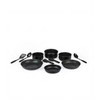 Kochgeschirr-Set Salter BW12055IS 14-teilig Edelstahl-Küchenutensilien