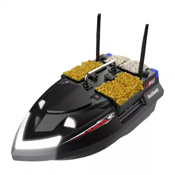 Köderboot Flytec V802 mit 12000-mAh-Akku, Schwarz