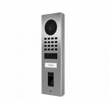IP Video Türstation Türvogel D1101FV mit Fingerabdruckleser, Edelstahl