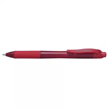 Clip-on einziehbarer Kugelschreiber Pentel Energel X 1.0 Rot