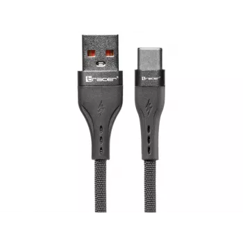 Tracer 47487 USB A - Type C M/M 1m Kabel Grau
