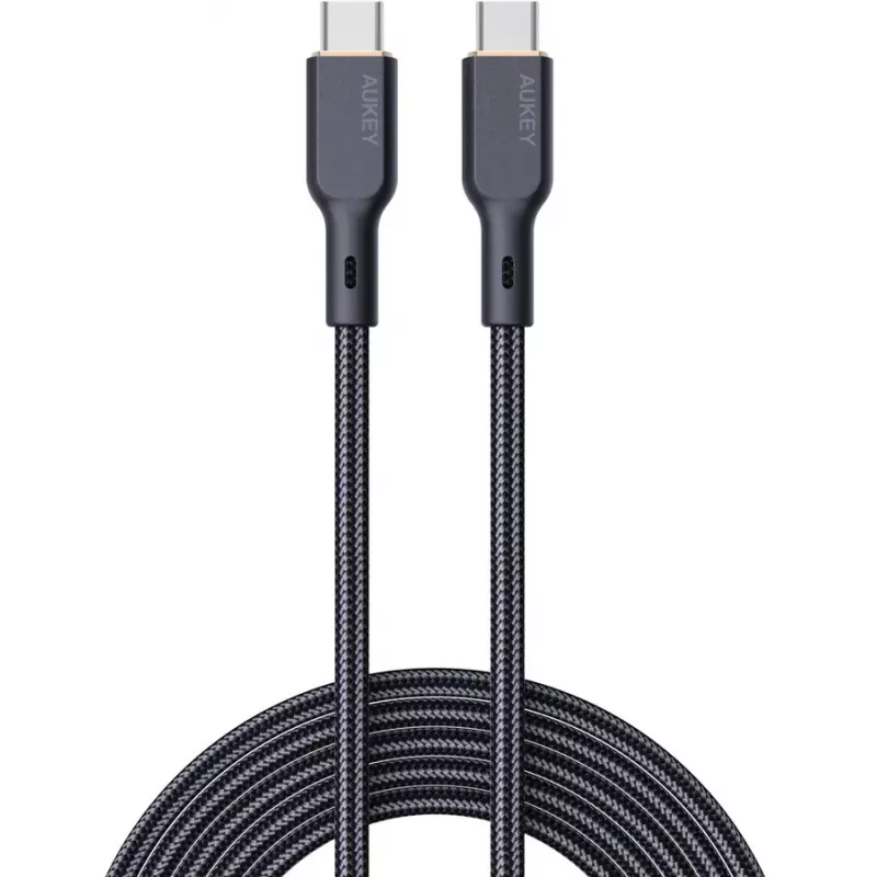 AUKEY CB-KCC101 Nylon-Kabel USB-C auf USB-C 1m