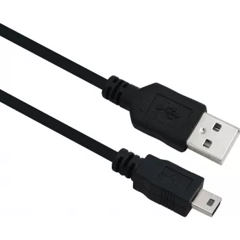 USB-Kabel helos 288316 — USB-A-Stecker auf Mini-USB-B 2.0, 3 m Länge